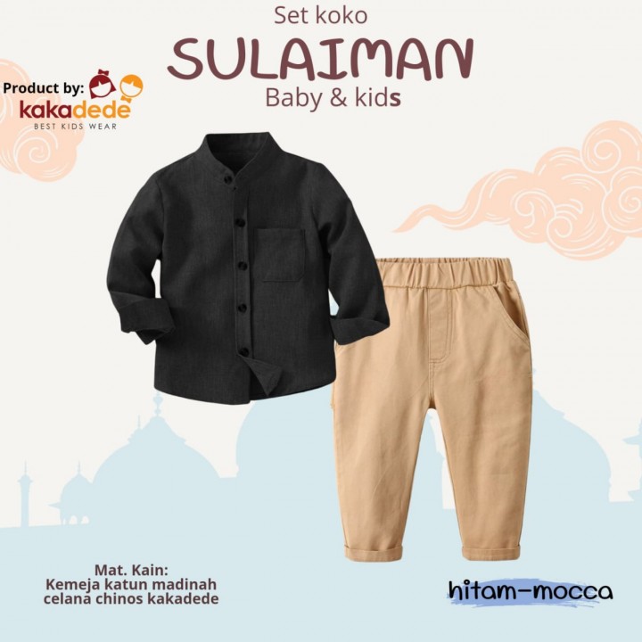 SET KOKO SULAIMAN BABY & KIDS BY KAKADEDE