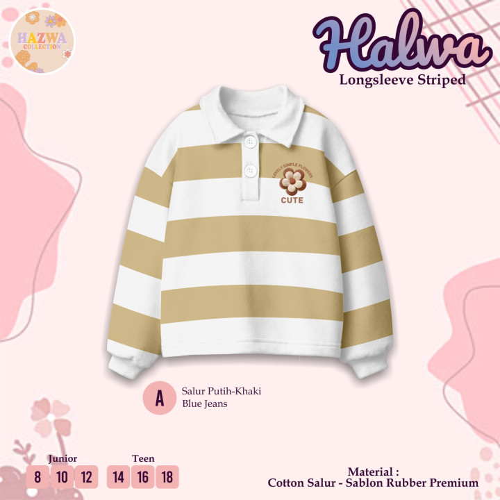 PO LONG SLEEVE SALUR HALWA BY HAZWA