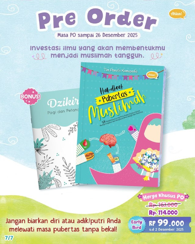 PO HANDBOOK PUBERTAS MUSLIMAH BY AHLAN