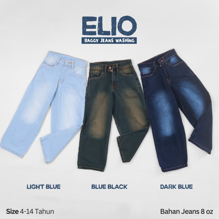 PO ELIO BAGGY JEANS WASHING BY UPRIGHT