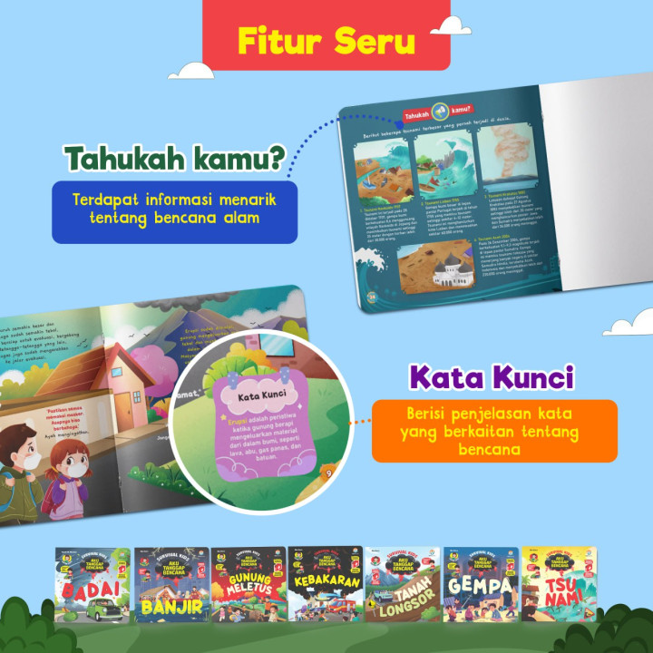 PO BUKU SURVIVAL KIDS AKU TANGGAP BENCANA BY ZIYAD