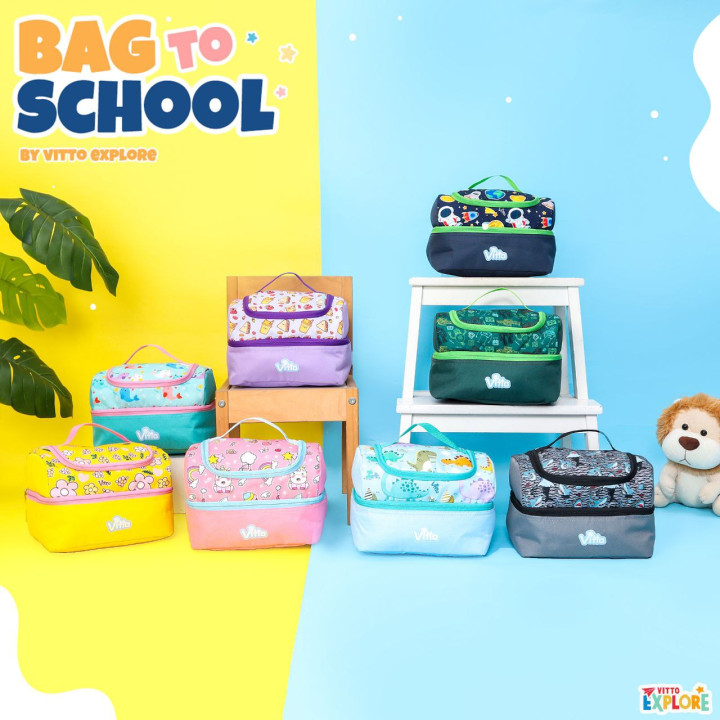 PO BAG TO SCHOOL BATCH 2 (LUNCH BAG ONLY) BY VITTO CORP