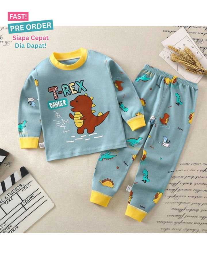 FAST PO HAPPY NAP TODDLER PAJAMAS (Series 2 )