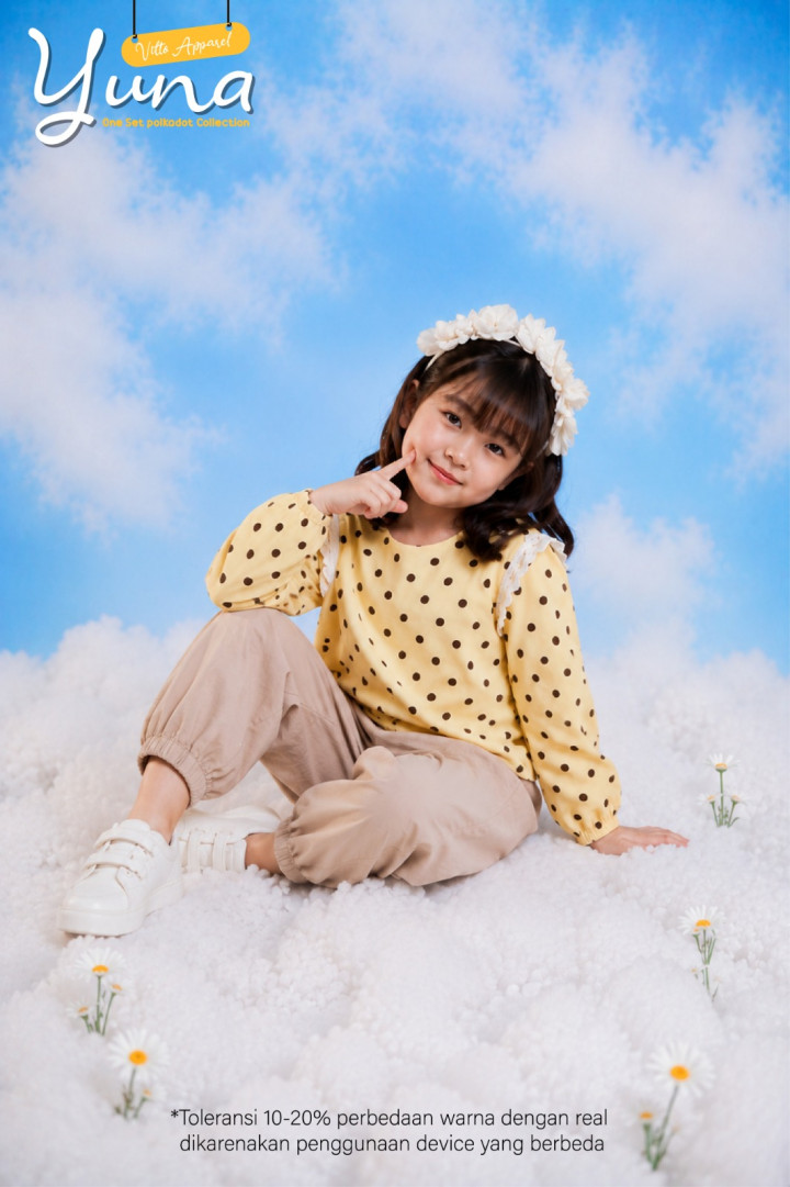 PO YUNA ONE-SET POLKADOT BY VITTO APPAREL