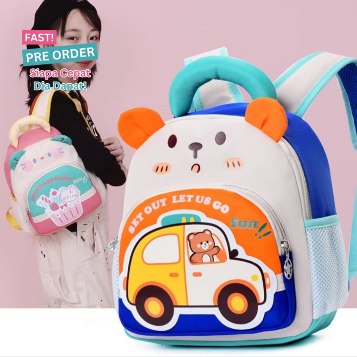 FAST PO CAKE AND CAR BACKPACK 