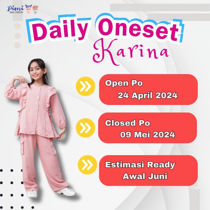 PO DAILY ONESET KARINA