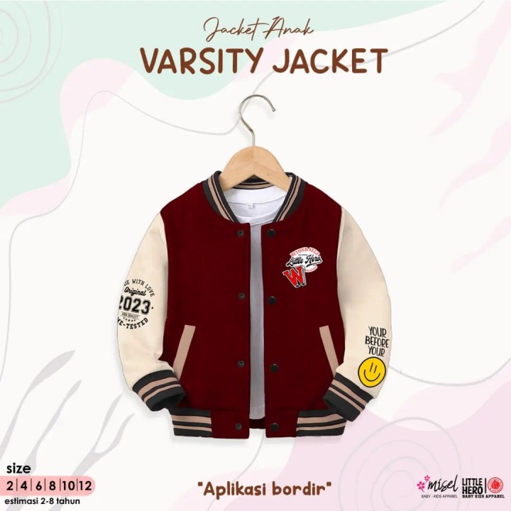 VARSITY JACKET BY LITTLE HERO