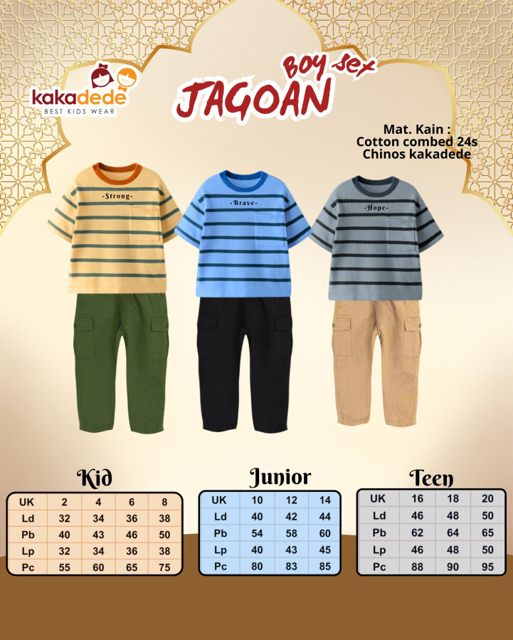 BOY SET JAGOAN BY KAKADEDE