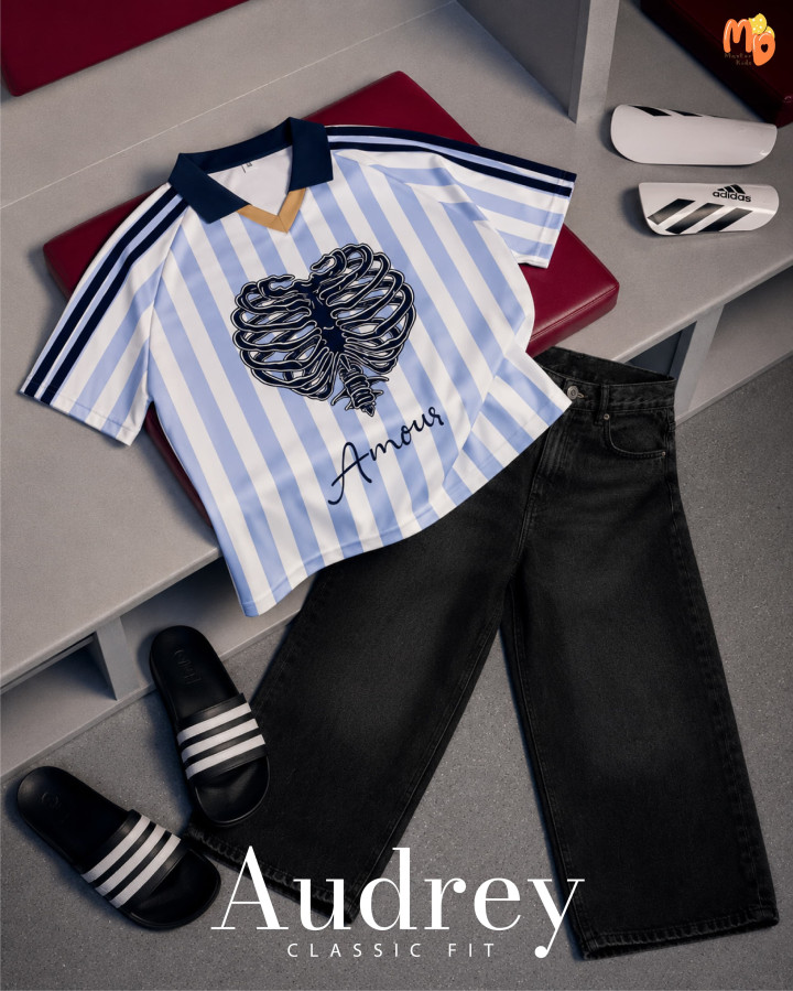 PO ONESET JERSEY AUDREY SPORTY CUSTOM NAMA BY MASTER KIDDOS