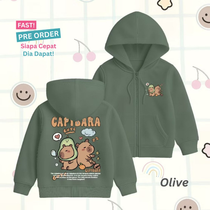 FAST PO CAPYBARA JACKET HOODIE 