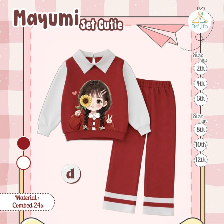 PO MAYUMI SET CUTIE BY DELIFA