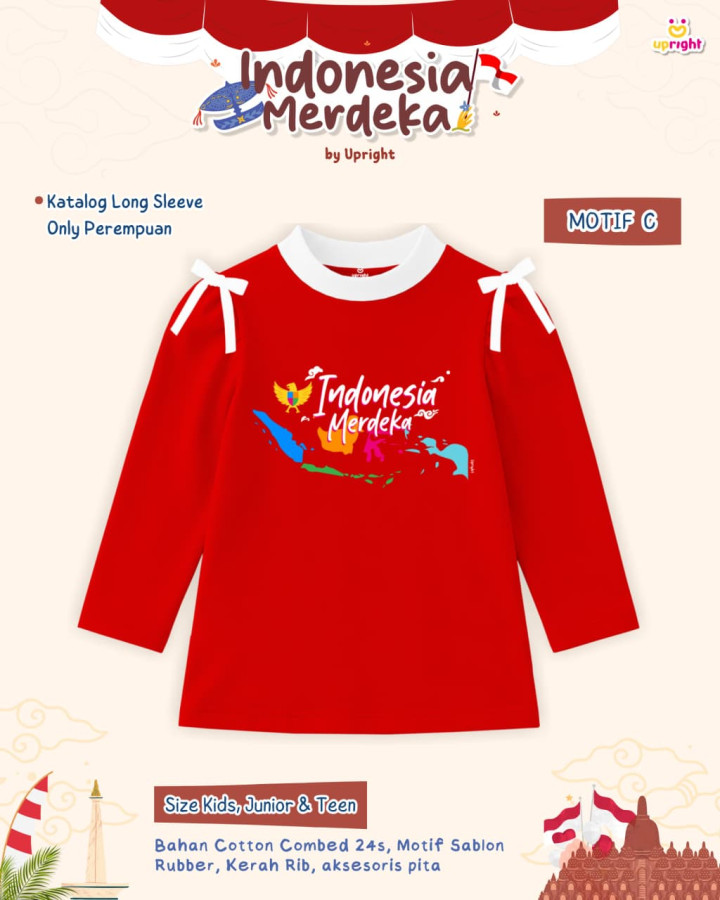 PO INDONESIA MERDEKA SERIES 2026 TSHIRT BY UPRIGHT