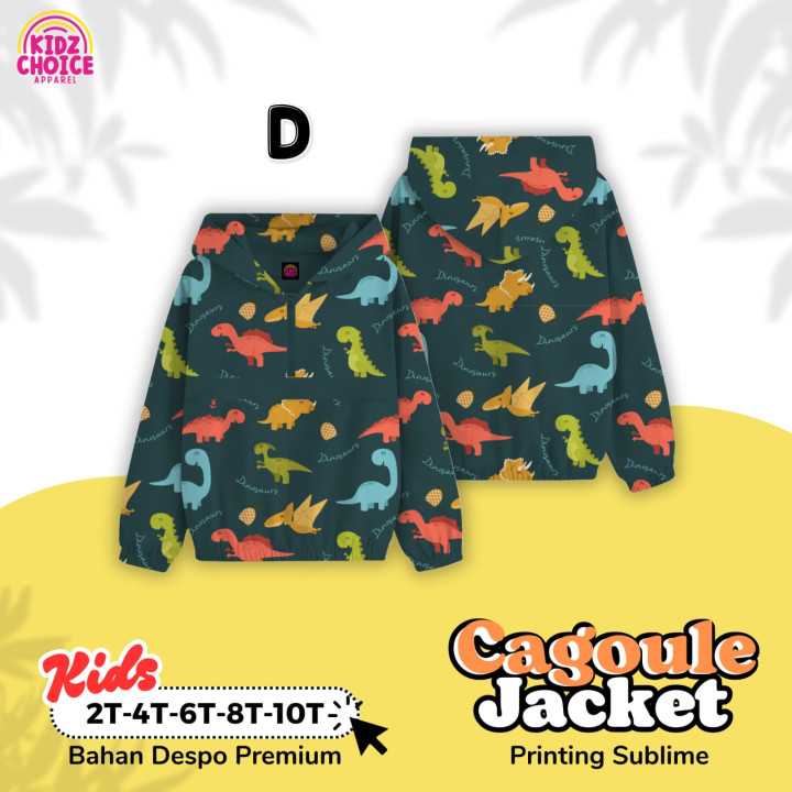 PO CAGOULE JACKET BY KIDZ CHOICE