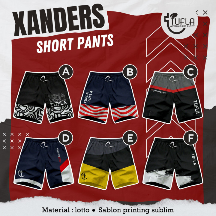PO XANDERS SHORT PANTS BY TUFLA