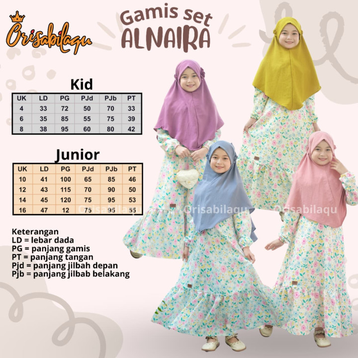 PO GAMIS SET ALNAIRA (JUN) BY ORISABILAQU