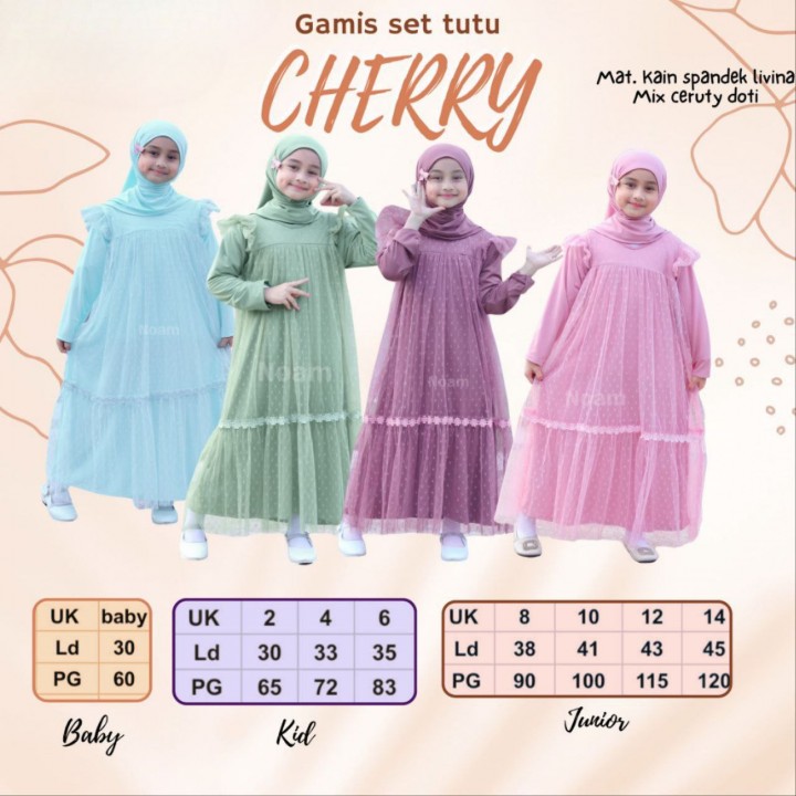 GAMIS SET TUTU CHERRY BY NOAM