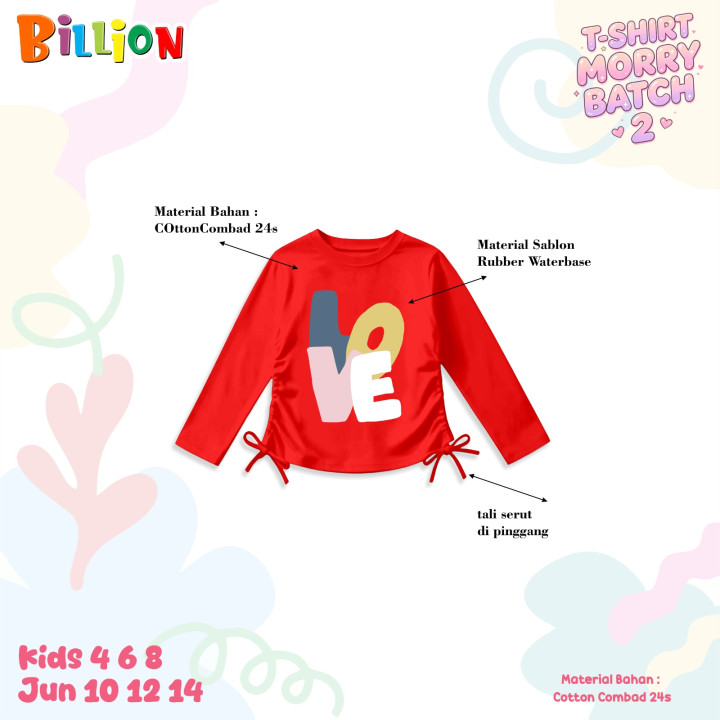 PO TSHIRT MORRY BATCH 2 BY BILLION