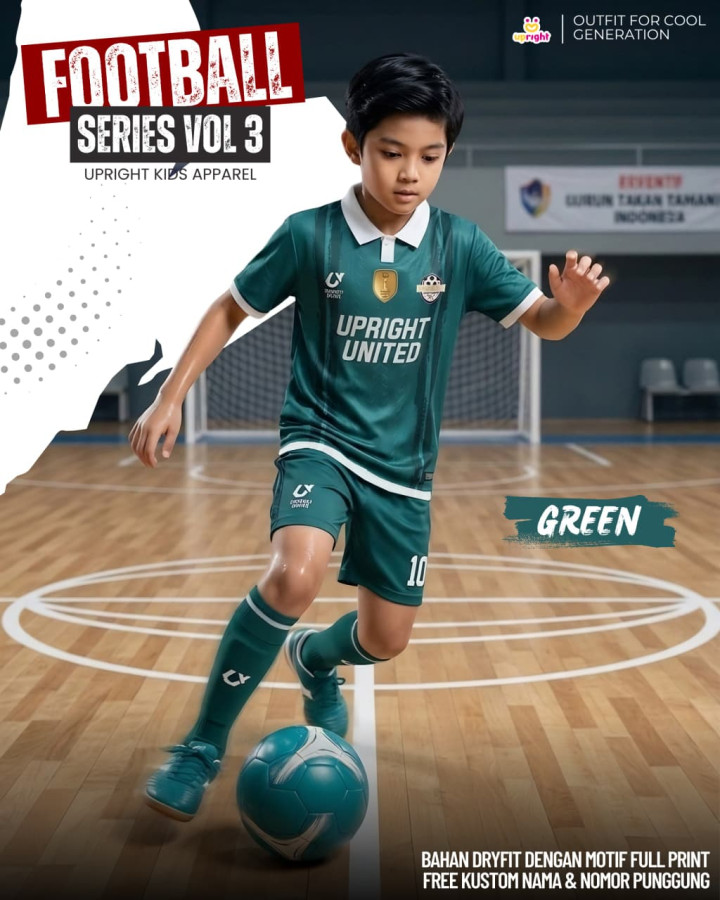 PO FOOTBALL SERIES SET VOL 3 CUSTOM NAME DAN NO PUNGGUNG BY UPRIGHT