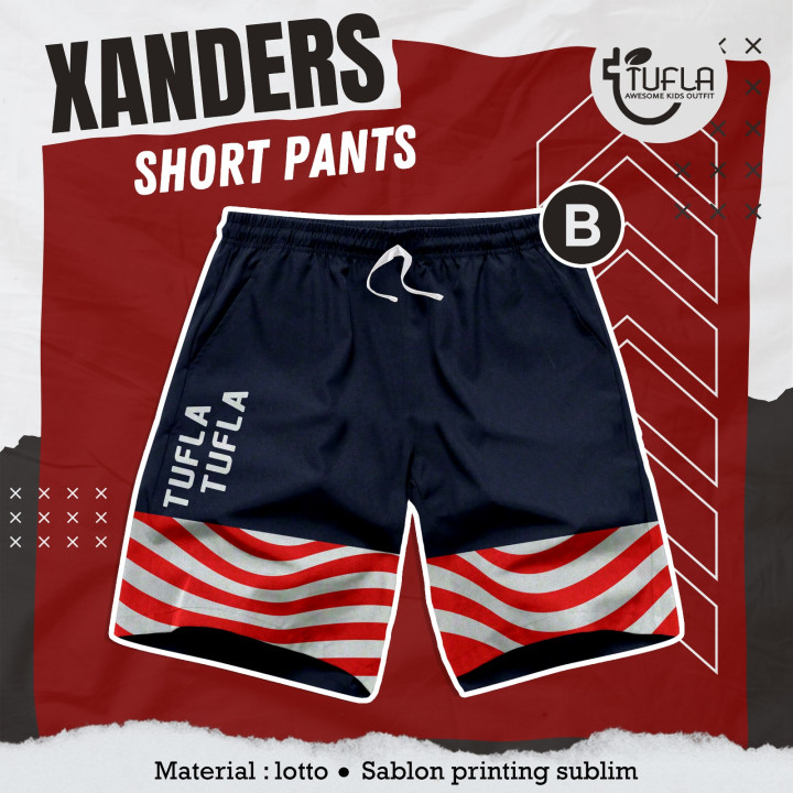 PO XANDERS SHORT PANTS BY TUFLA