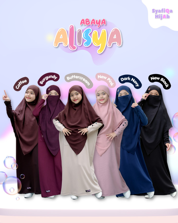 PO ONLY ABAYA ALISYA BATCH 2 BY SYAFIQA
