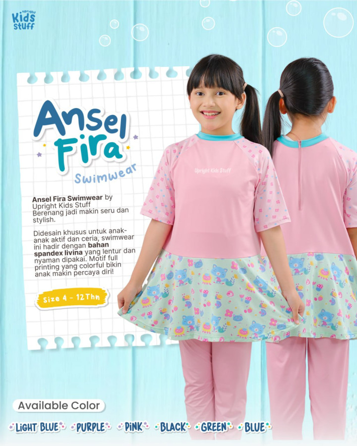 PO ANSEL FIRA SWIMWEAR – SHORT SLEEVE EDITION BY UPRIGHT KIDS STUFF
