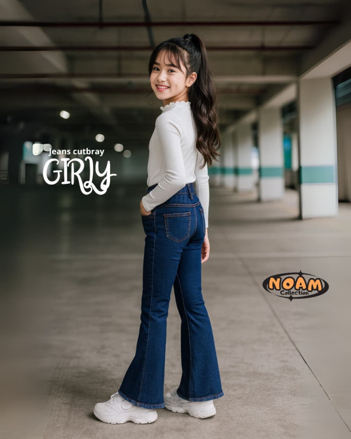 PO JEANS CUTBRAY GIRLY (TEEN) BY NOAM