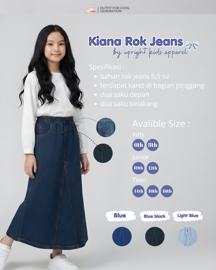 PO KIANA ROK JEANS BY UPRIGHT