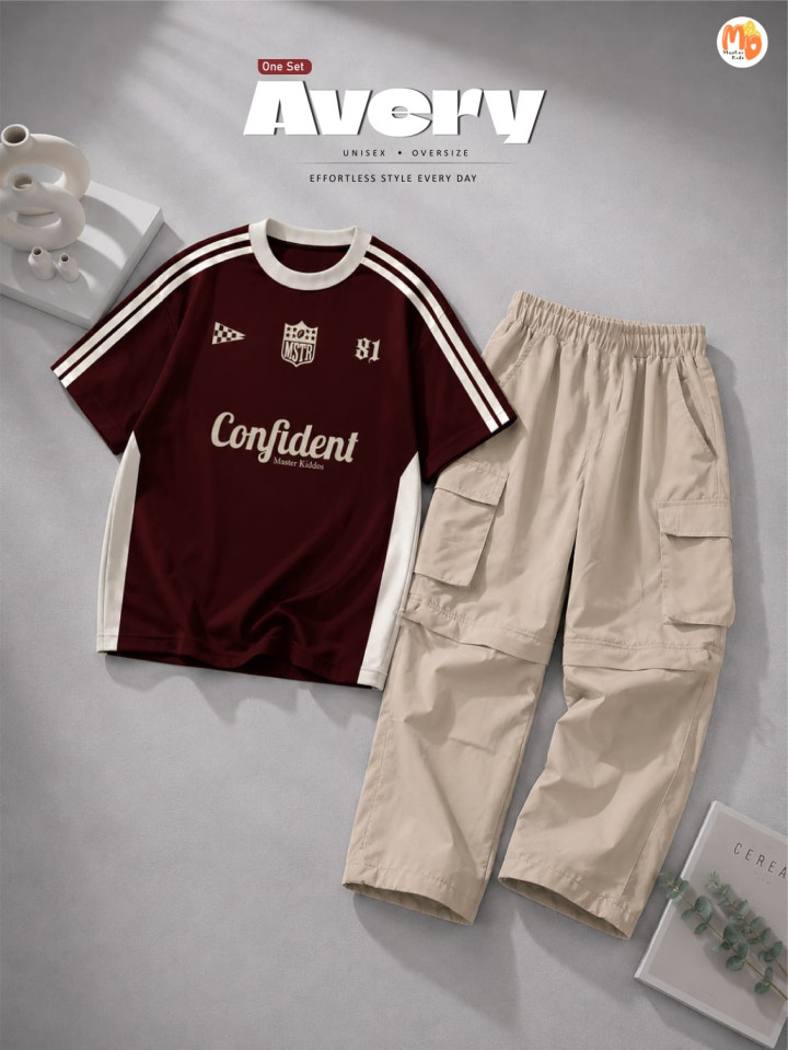 PO ONE SET AVERY UNISEX BY MASTER KIDDOS