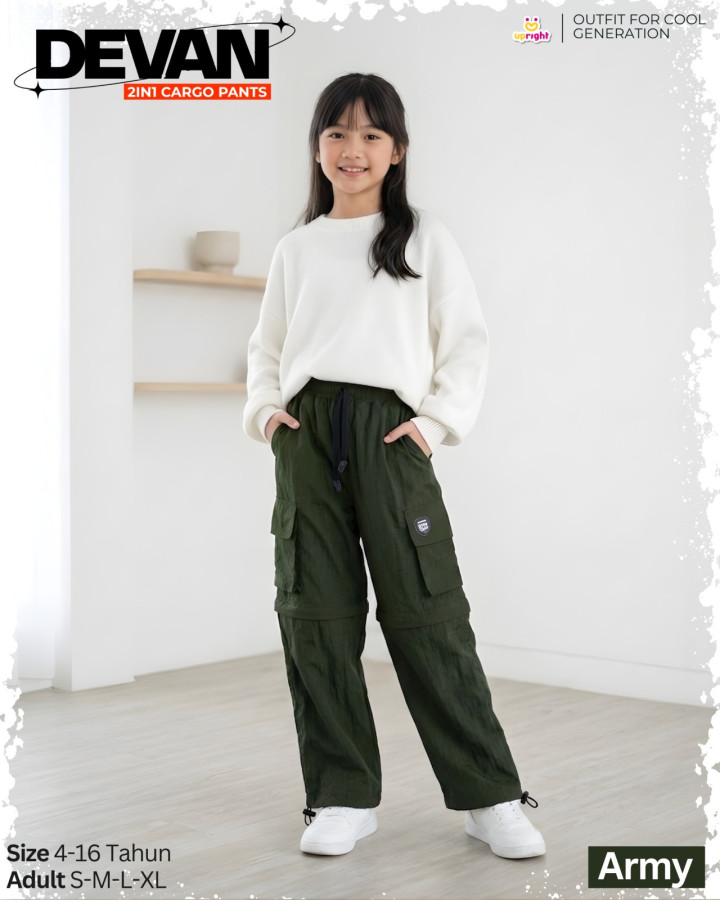 PO DEVAN 2IN1 CARGO PANTS BY UPRIGHT