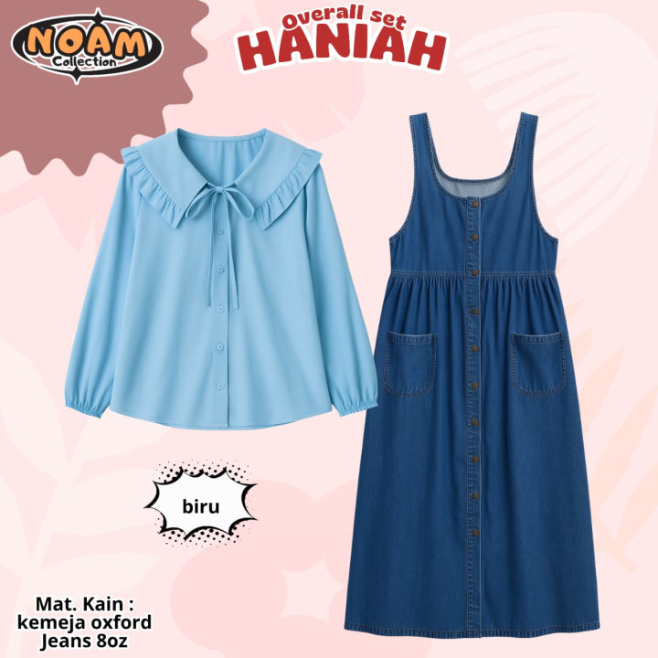 PO OVERALL SET HANIAH (KIDS) BY NOAM