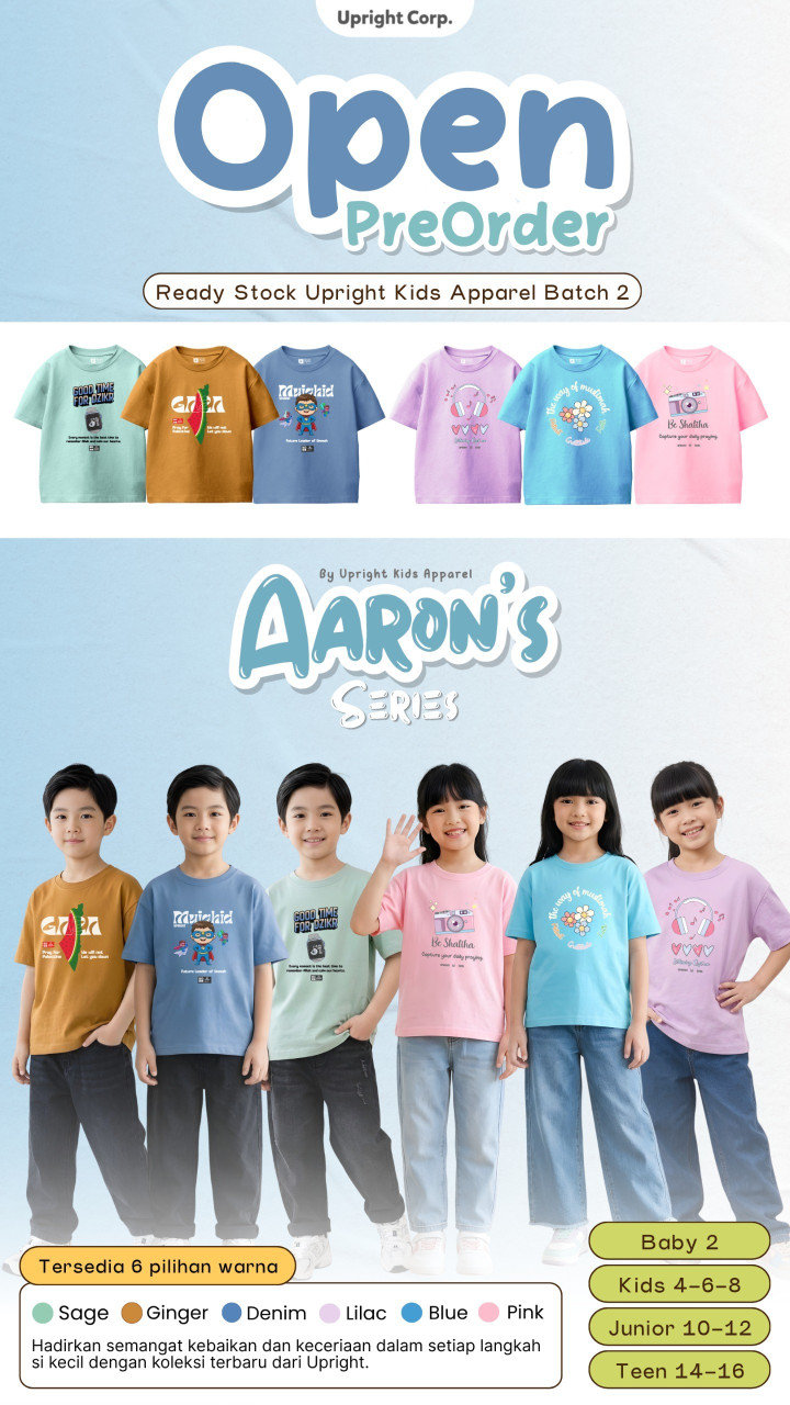 PO AARON'S SERIES BY UPRIGHT KIDS APPAREL 