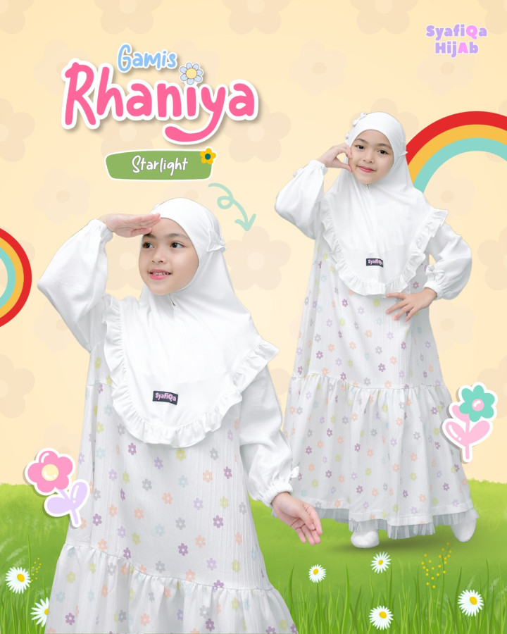PO GAMIS RHANIYA SET BY SYAFIQA HIJAB