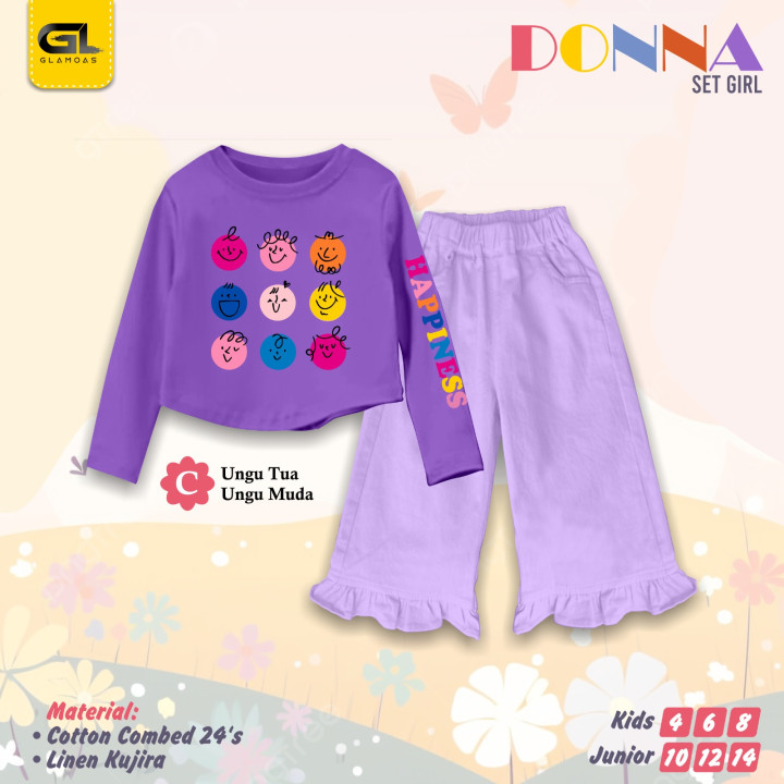 PO DONNA SET GIRL BY GLAMOAS