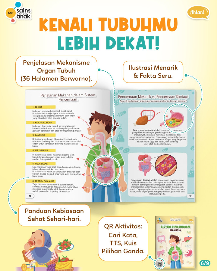 PO SERI SAINS ANAK BUNYI DAN SISTEM PENCERNAAN MANUSIA