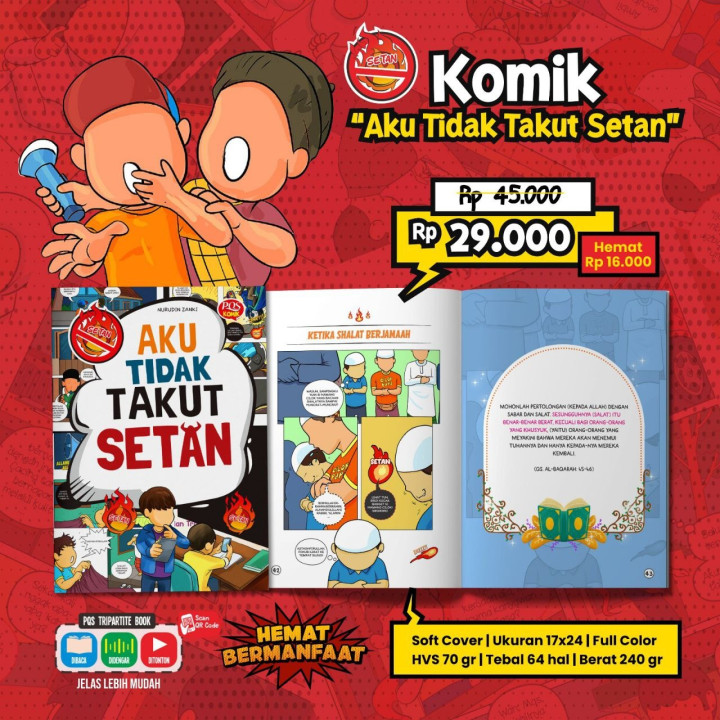 PO KOMIK “AKU TIDAK TAKUT SETAN