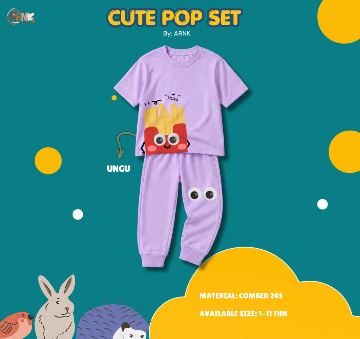 PO CUTE POP SET BY ARNK