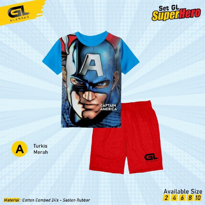 SET GL SUPERHERO BY GLAMOAS