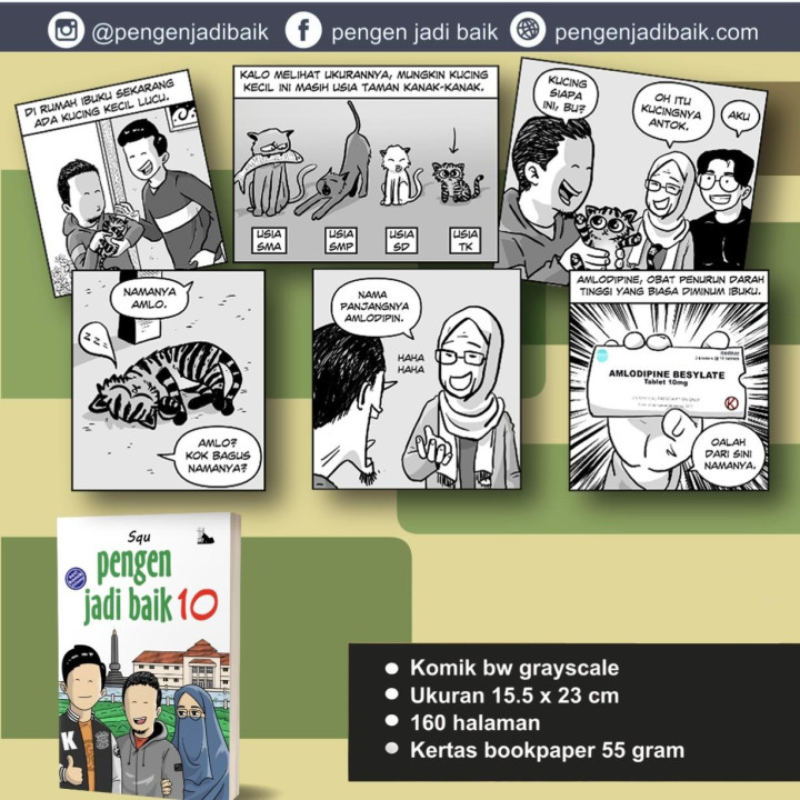 PO KOMIK PENGEN JADI BAIK SERIES 2026