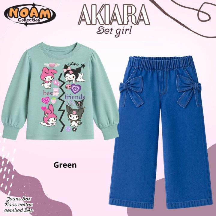 PO AKIARA SET GIRL (TEEN) BY NOAM