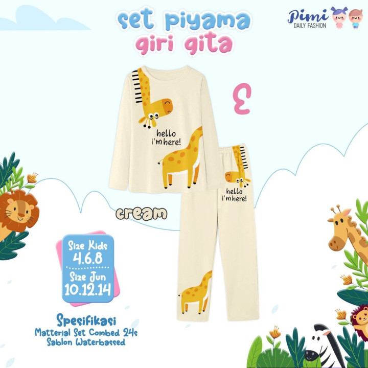 PO SET PIYAMA GIRI & GITA BY PIMI