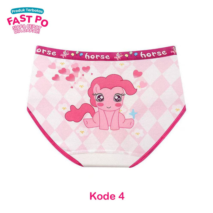 FAST PO SHIZUKA GIRL UNDERWEAR (LITTLE PONY SERIES)