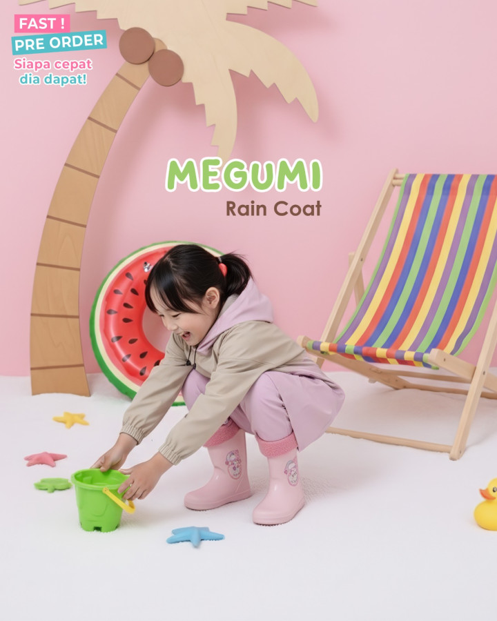 FAST PO MEGUMI RAIN COAT