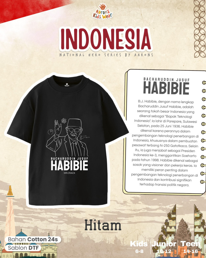 PO INDONESIA NATIONAL HERO SERIES BY AARONS