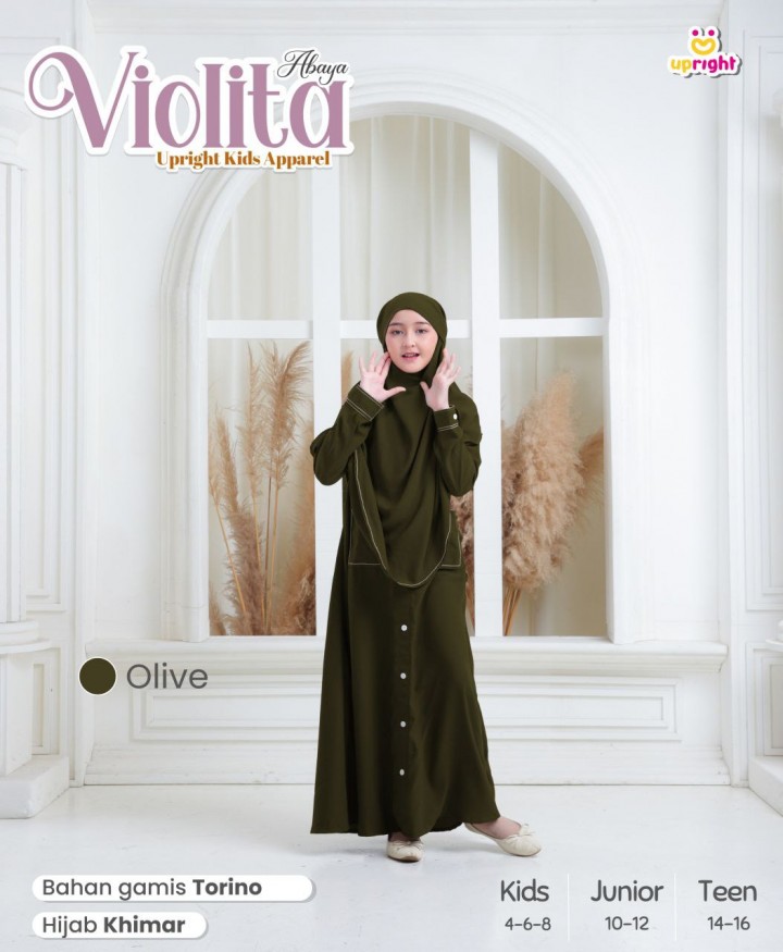 PO ABAYA VIOLITA BY UPRIGHT KIDS APPAREL