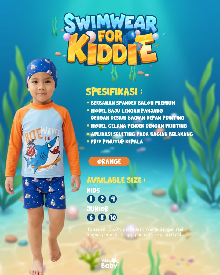 PO SWIMWEAR FOR KIDDIE BY VITTO BABY