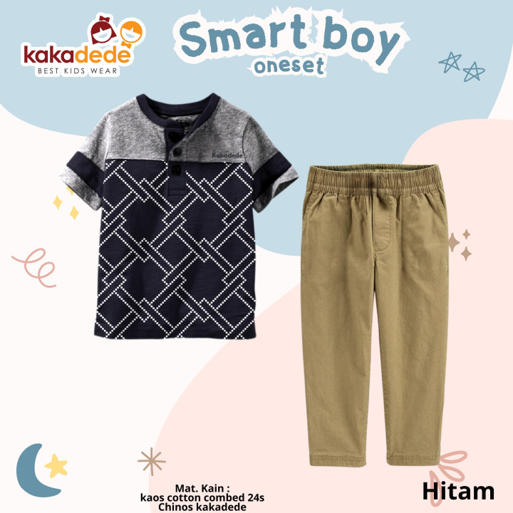 PO SMART BOY ONESET (TEEN) BY KAKADEDE