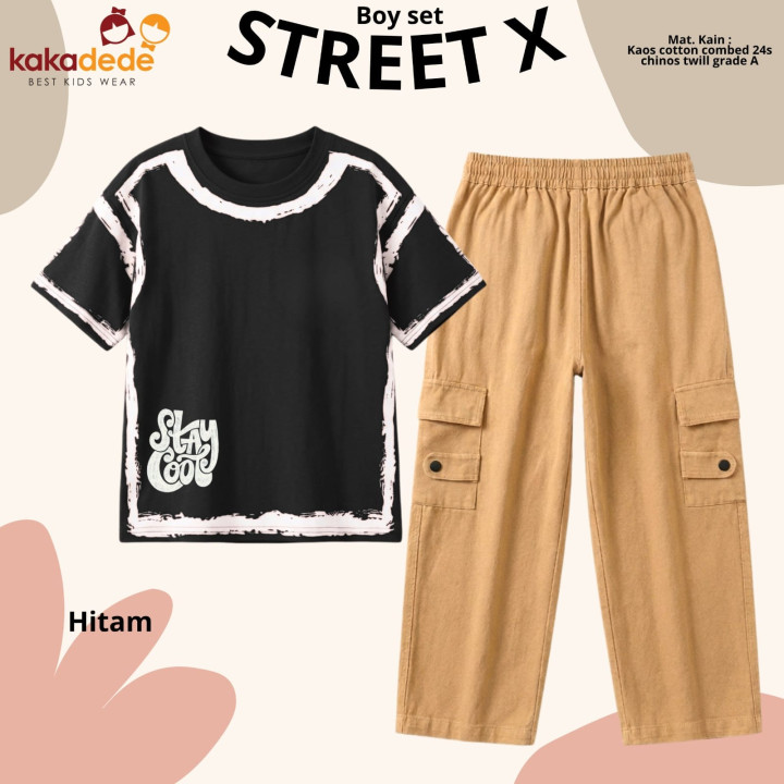 PO BOY SET STREET X (JUNTEEN) BY KAKADEDE 