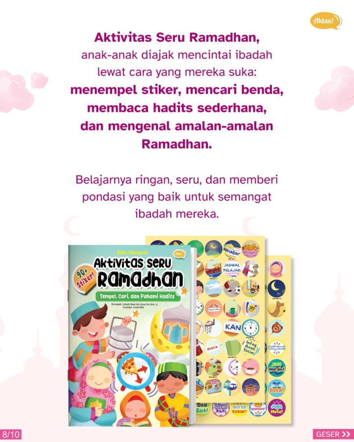 PO AKTIVITAS SERU RAMADHAN — AHLAN
