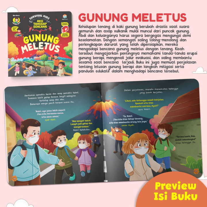 PO BUKU SURVIVAL KIDS AKU TANGGAP BENCANA BY ZIYAD