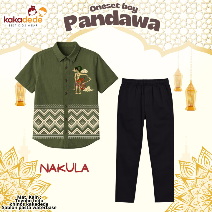 PO ONE SET BOY PANDAWA (KIDS) BY KAKADEDE
